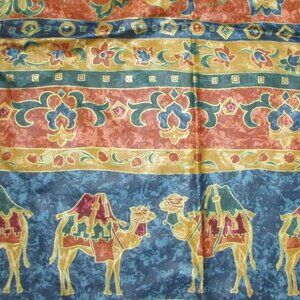 Morrocan Themed Camel Print Chintz